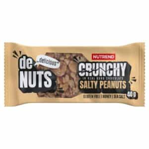 Nutrend Denuts Crunchy 40g Salty Peanuts in Dark Chocolate