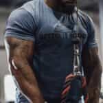 Better Bodies Recruit Tee Sky Blue Melange