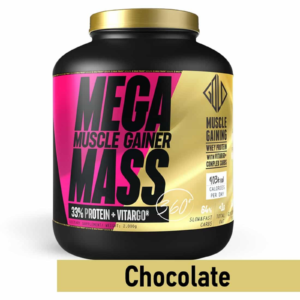 Mega Mass Πρωτεΐνη 2kg Chocolate + ΔΩΡΟ Peanut cream 500gr GoldTouch Nutrition