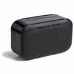 Pill Box Organizer Black 7 + 5 Storage Compartments Smartshake